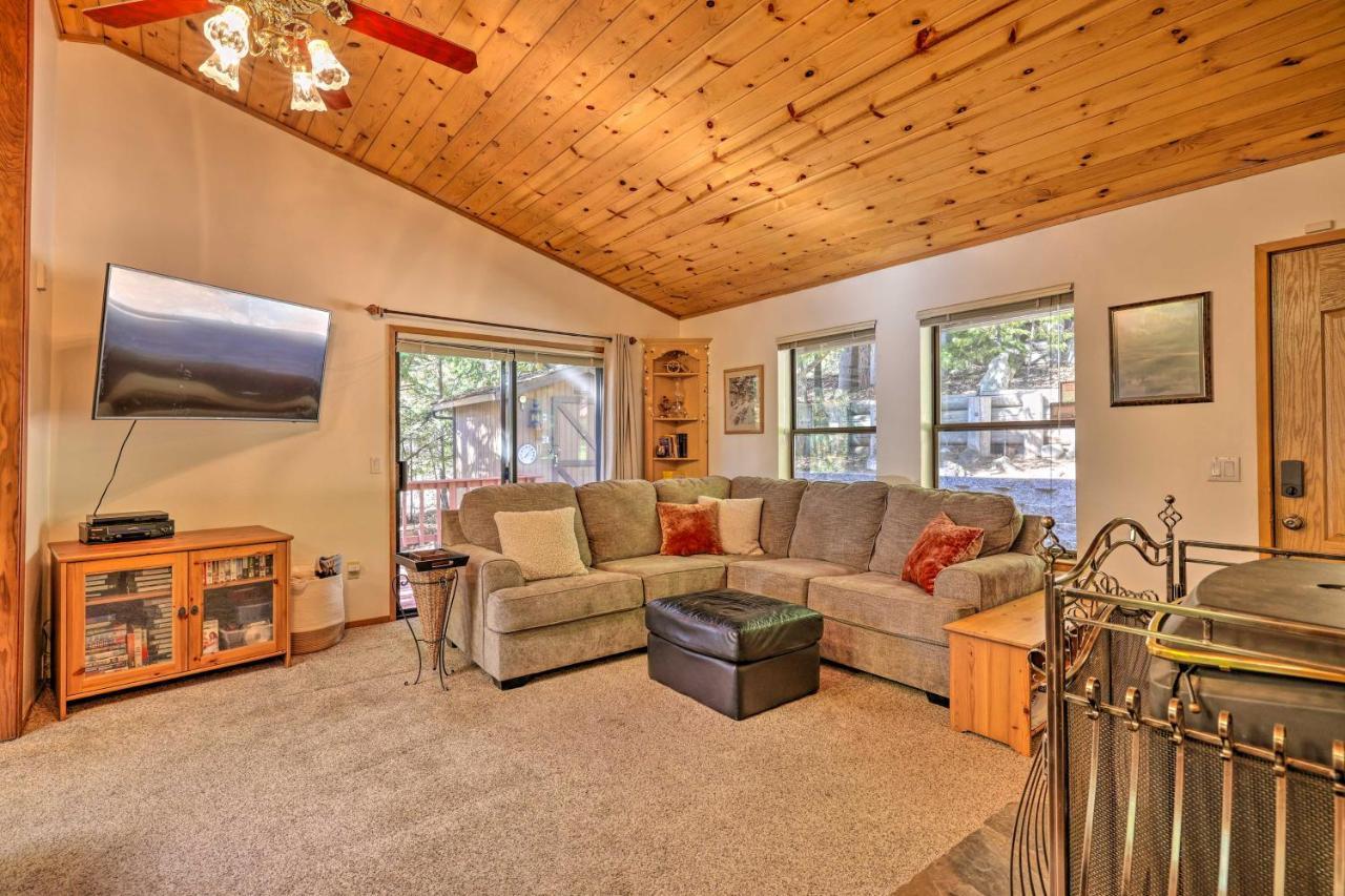 Quiet Twain Harte Cabin With Deck And Forest Views! Esterno foto