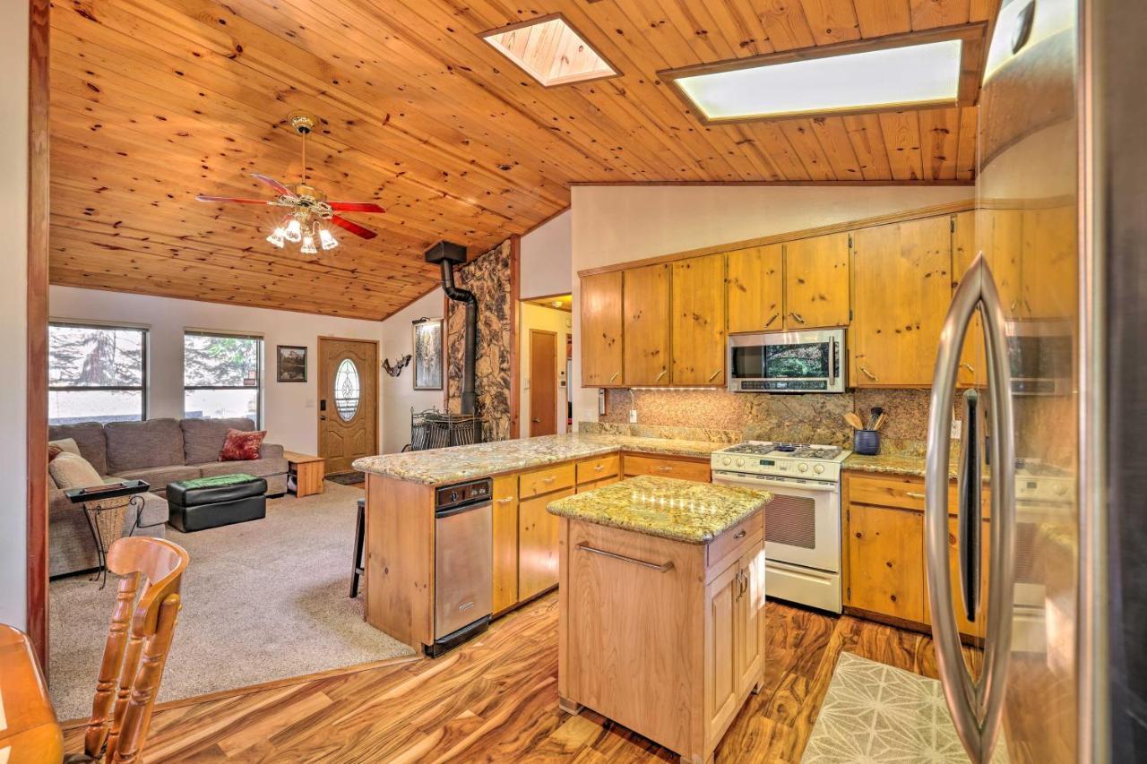 Quiet Twain Harte Cabin With Deck And Forest Views! Esterno foto
