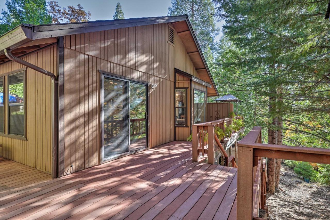 Quiet Twain Harte Cabin With Deck And Forest Views! Esterno foto